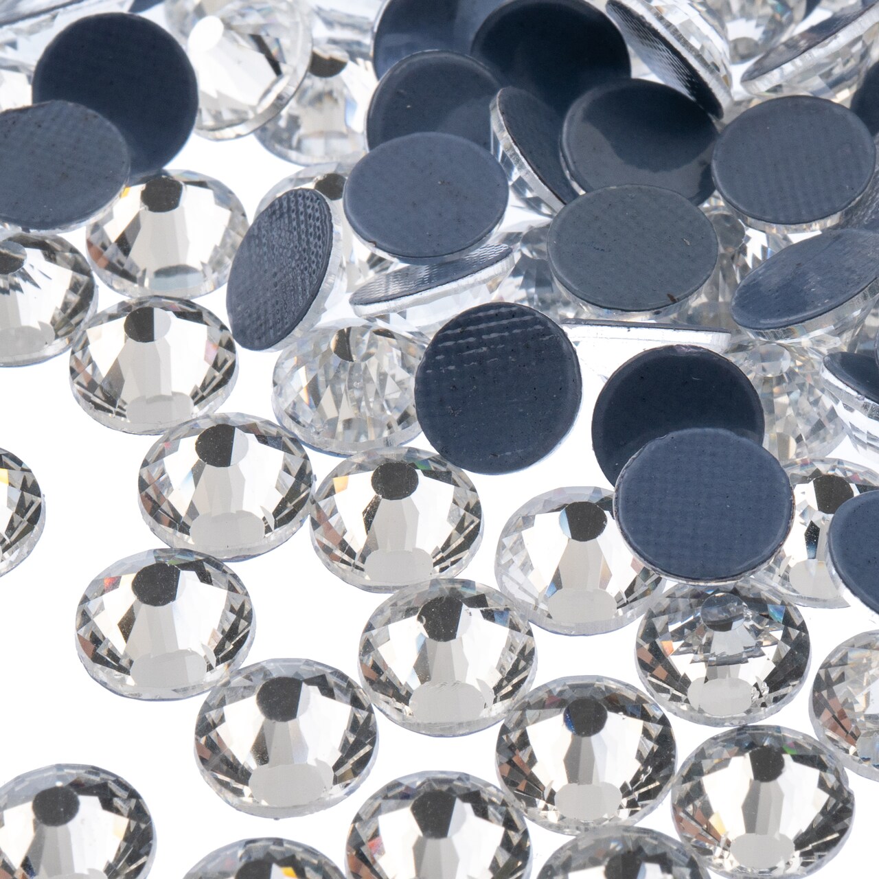 Crystal Lane DIY SS34 (7mm) Hot-fix Glass Flat Backs Rhinestones, 144pcs